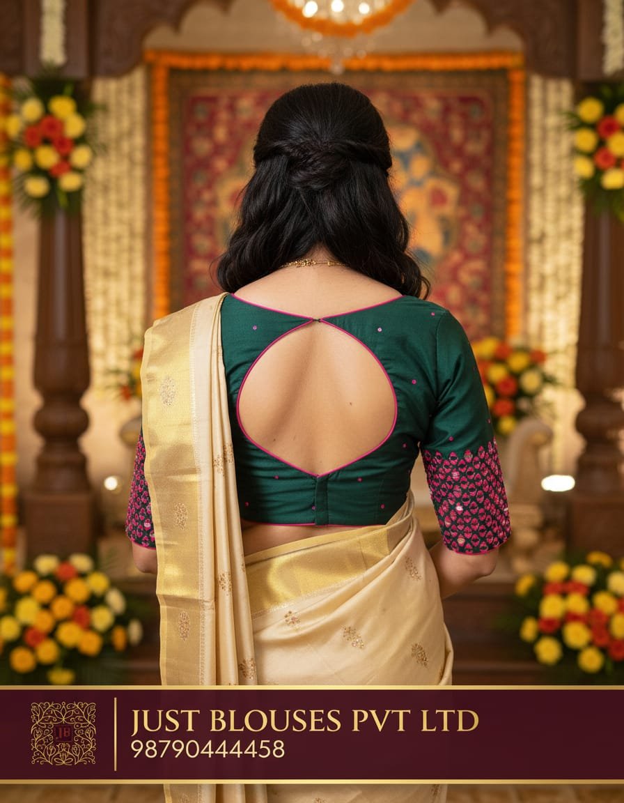 Premium Chanderi Silk Blouse