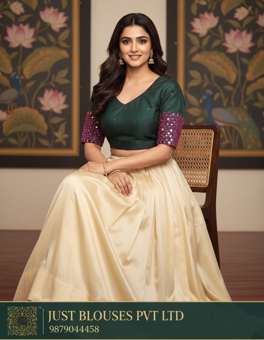 Premium Chanderi Silk Blouse