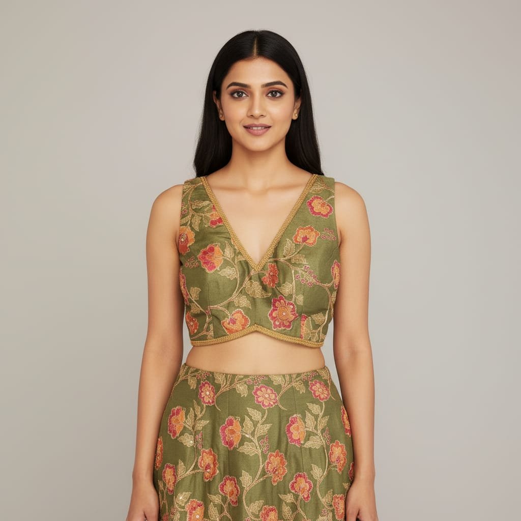 Premium Floral Blouse