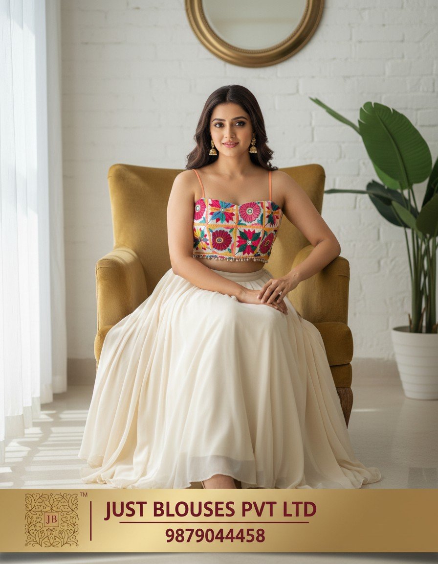 Navratri Kutchi Handwork Blouse