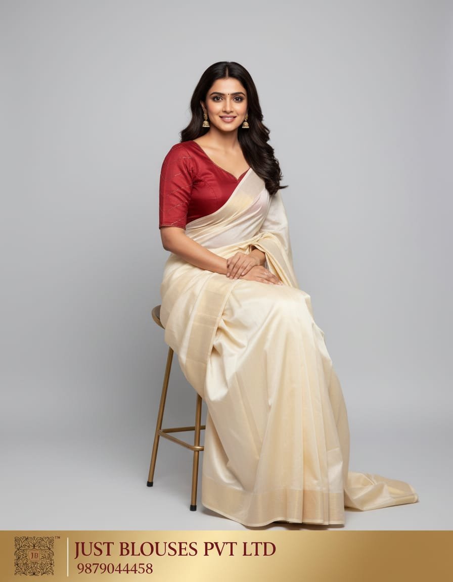 Premium Cutdana Handwork Silk Blouse