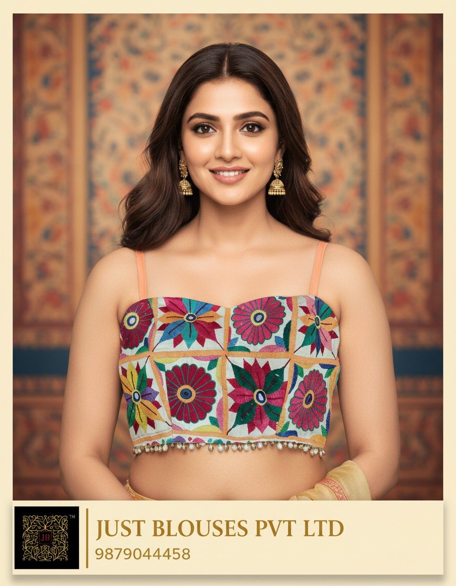 Navratri Kutchi Handwork Blouse