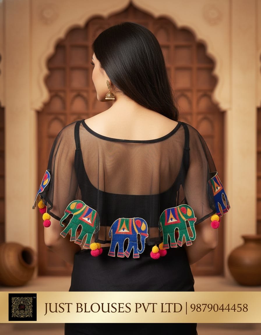 Navratri Softnet Kutchi Handwork Blouse