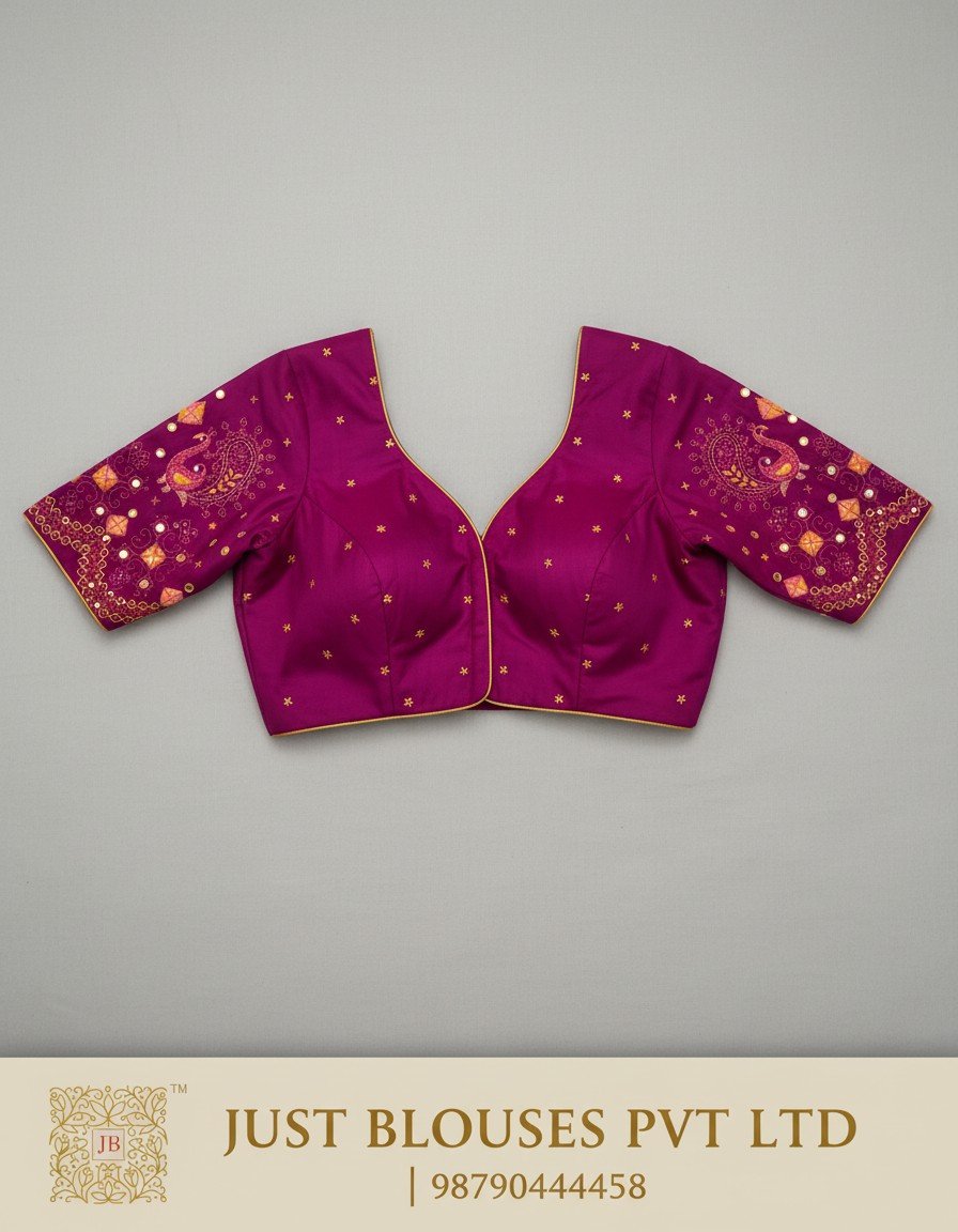 Luxury Hand Threadwork Blouse