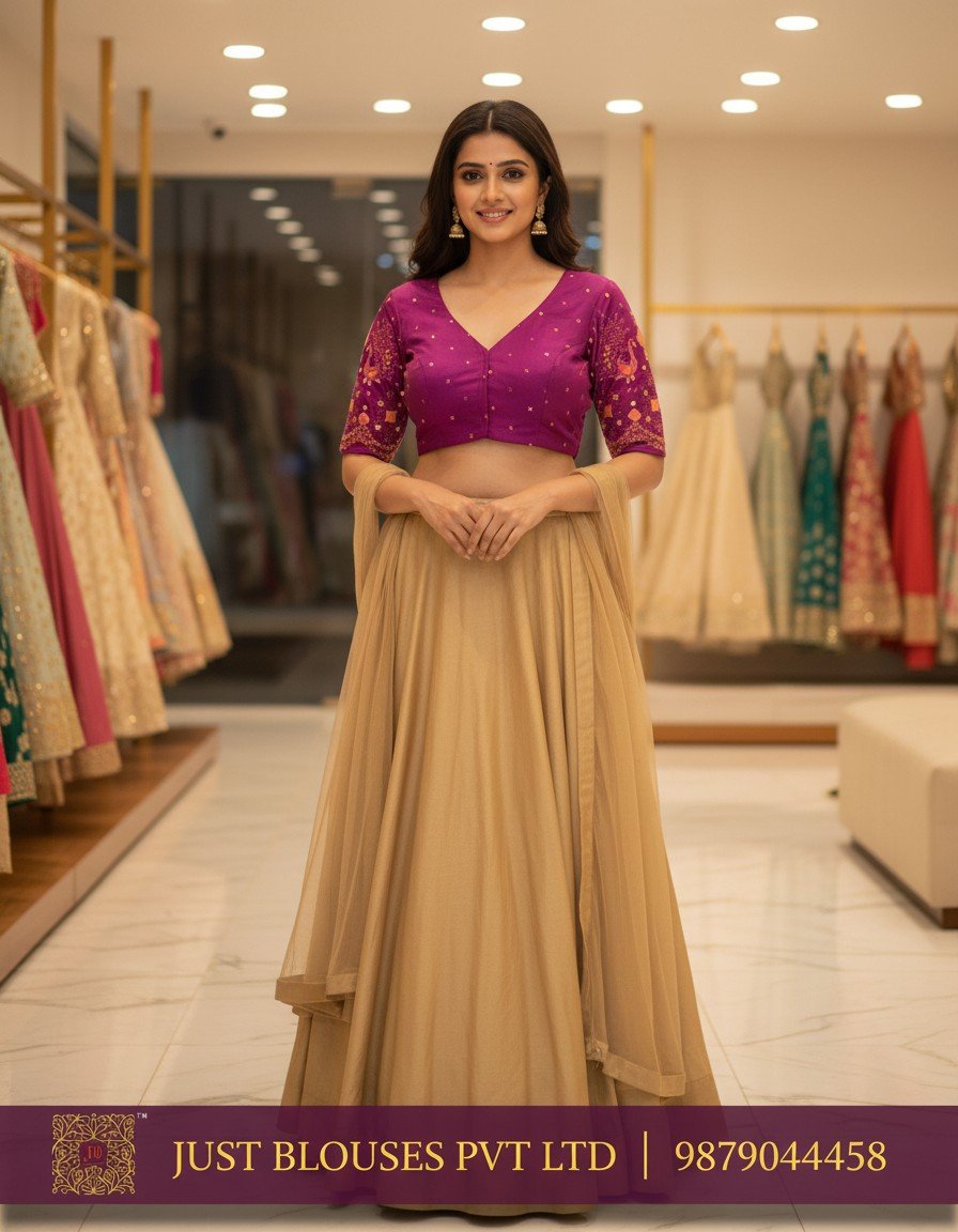 Luxury Hand Threadwork Blouse