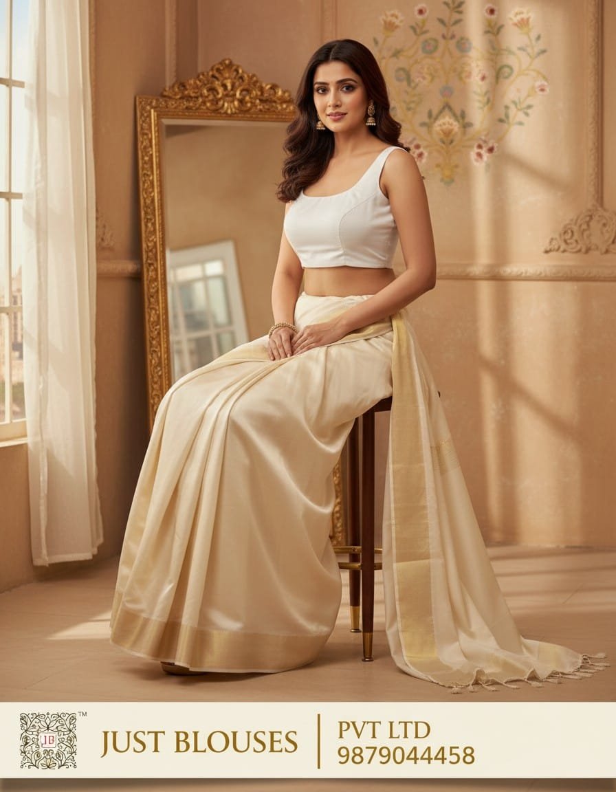 Premium Floral Resham Work Blouse