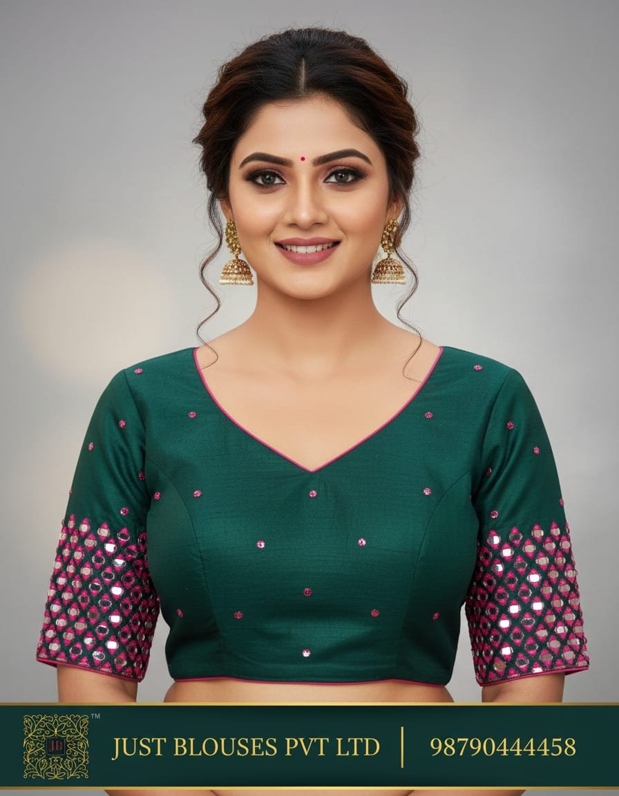 Premium Chanderi Silk Blouse