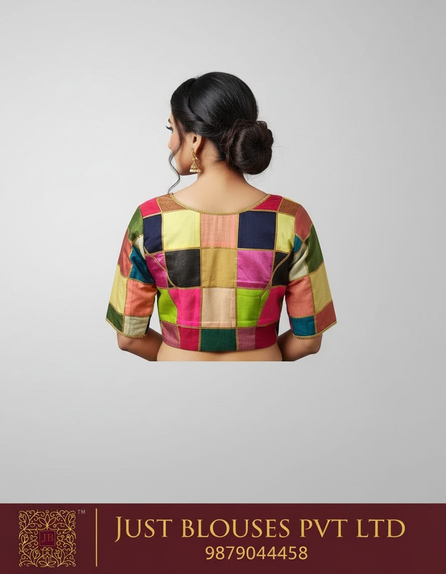 Premium Patchwork Blouse