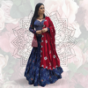 Pop Of Bandhani Lehenga