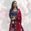 Pop Of Bandhani Lehenga Handcrafted